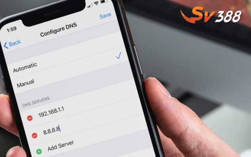 Thay đổi DNS trên điện thoại của bạn để truy cập link Thay đổi DNS trên điện thoại của bạn để truy cập link